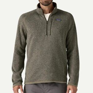 Patagonia Men's Better Sweater 1/4-Zip Fleece Color: River Rock Green